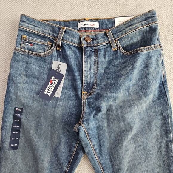 Tommy Hilfiger Jeans Women's 8 (30x30) Dark Wash Stretch Straight Style#78C1773 - Picture 11 of 16